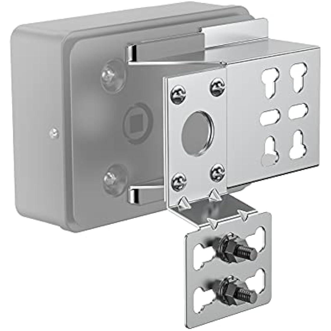Universal Stainless Steel Rotisserie Motor Bracket Set