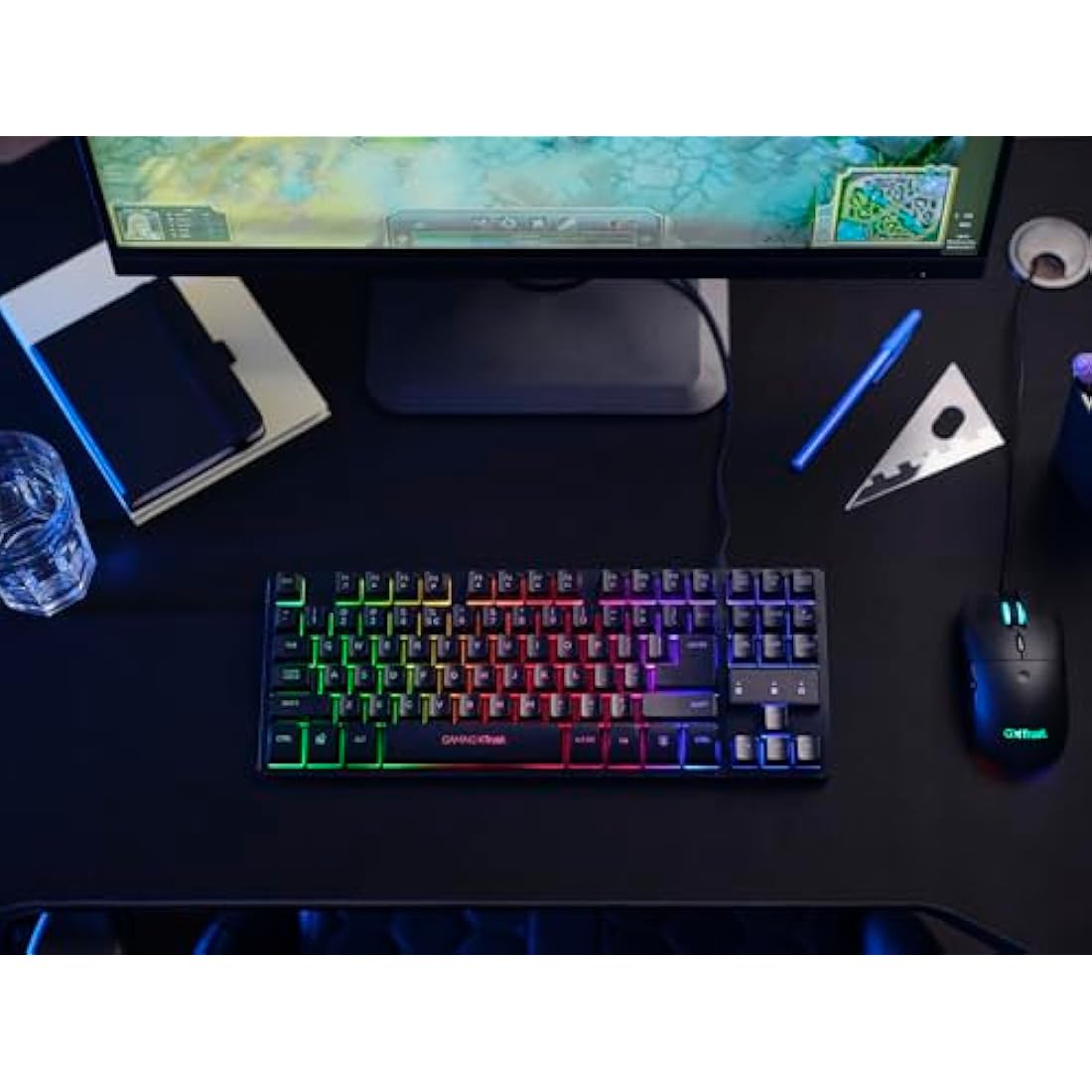 Trust Gaming GXT 833 Thado TKL Keyboard | RGB LED Dutch QWERTY
