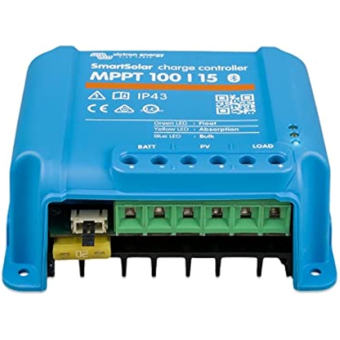 Victron Energy SmartSolar MPPT 100/15 Charge Controller | Bluetooth