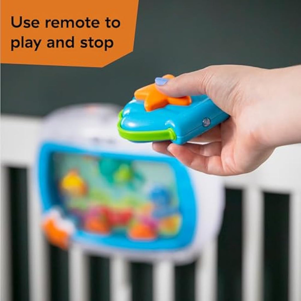 Baby Einstein Sea Dreams Soother - Crib Toy Sleep Aid with Remote Control