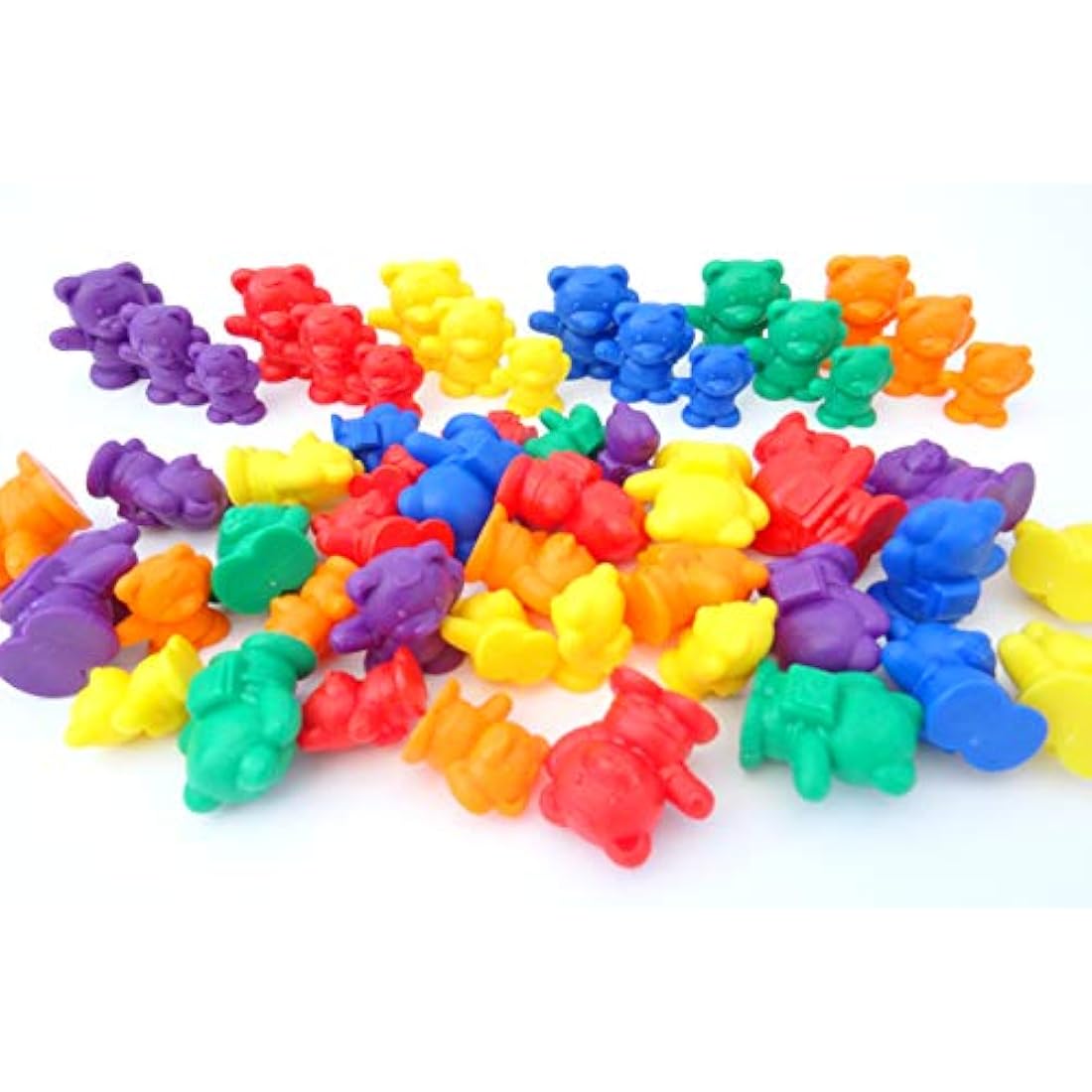 Bear Sorting Counters - 24 Pk Montessori Maths Toy for SEN