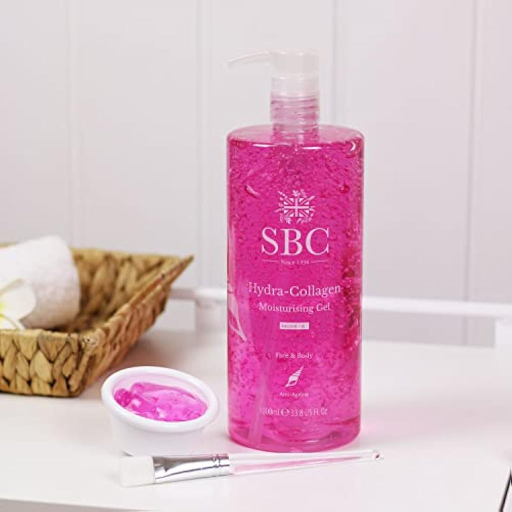 SBC Skincare Hydra-Collagen Moisturising Gel – Anti-Ageing Face & Body 1000ml