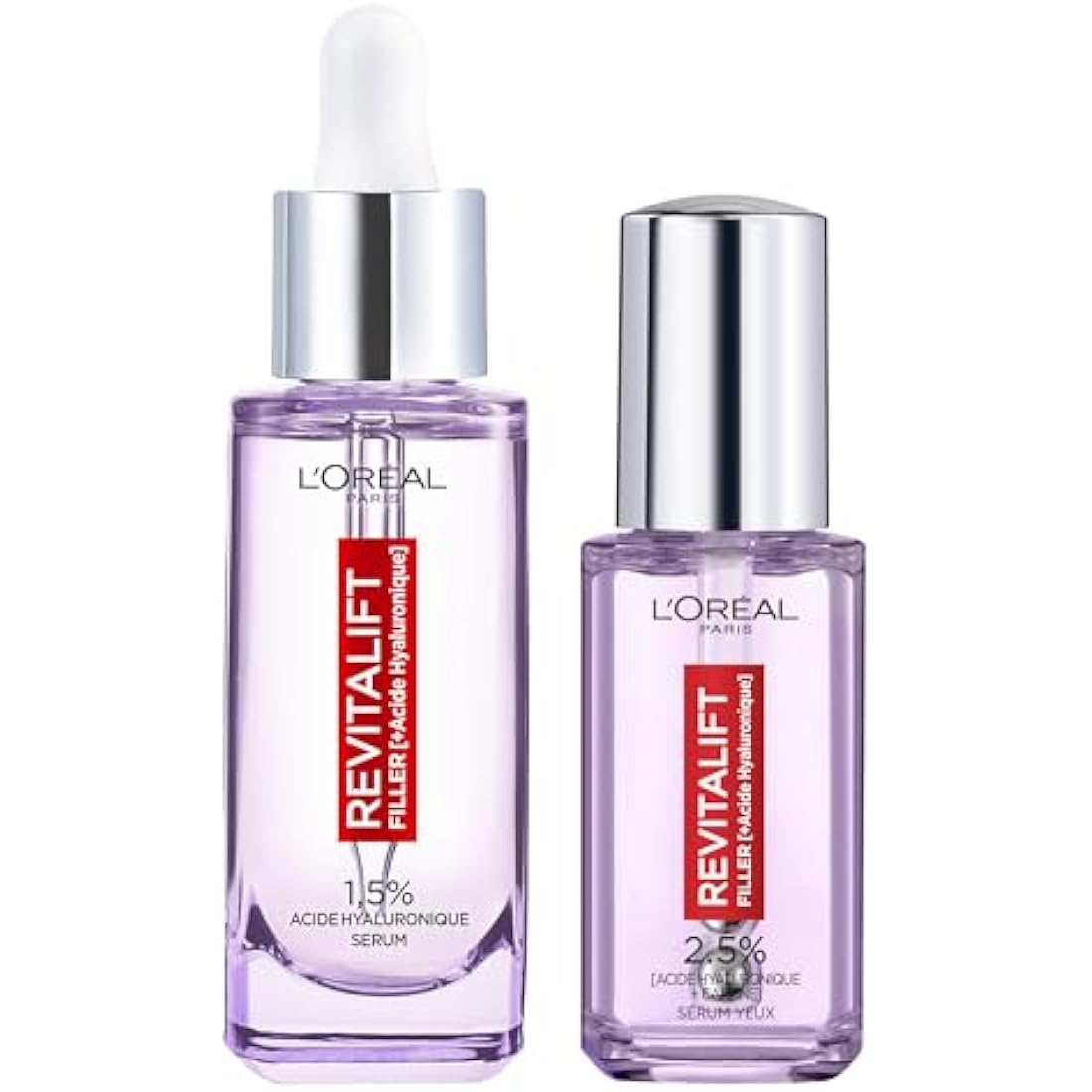 L’Oréal Paris Revitalift Filler Serum Set | Hyaluronic Acid & Caffeine