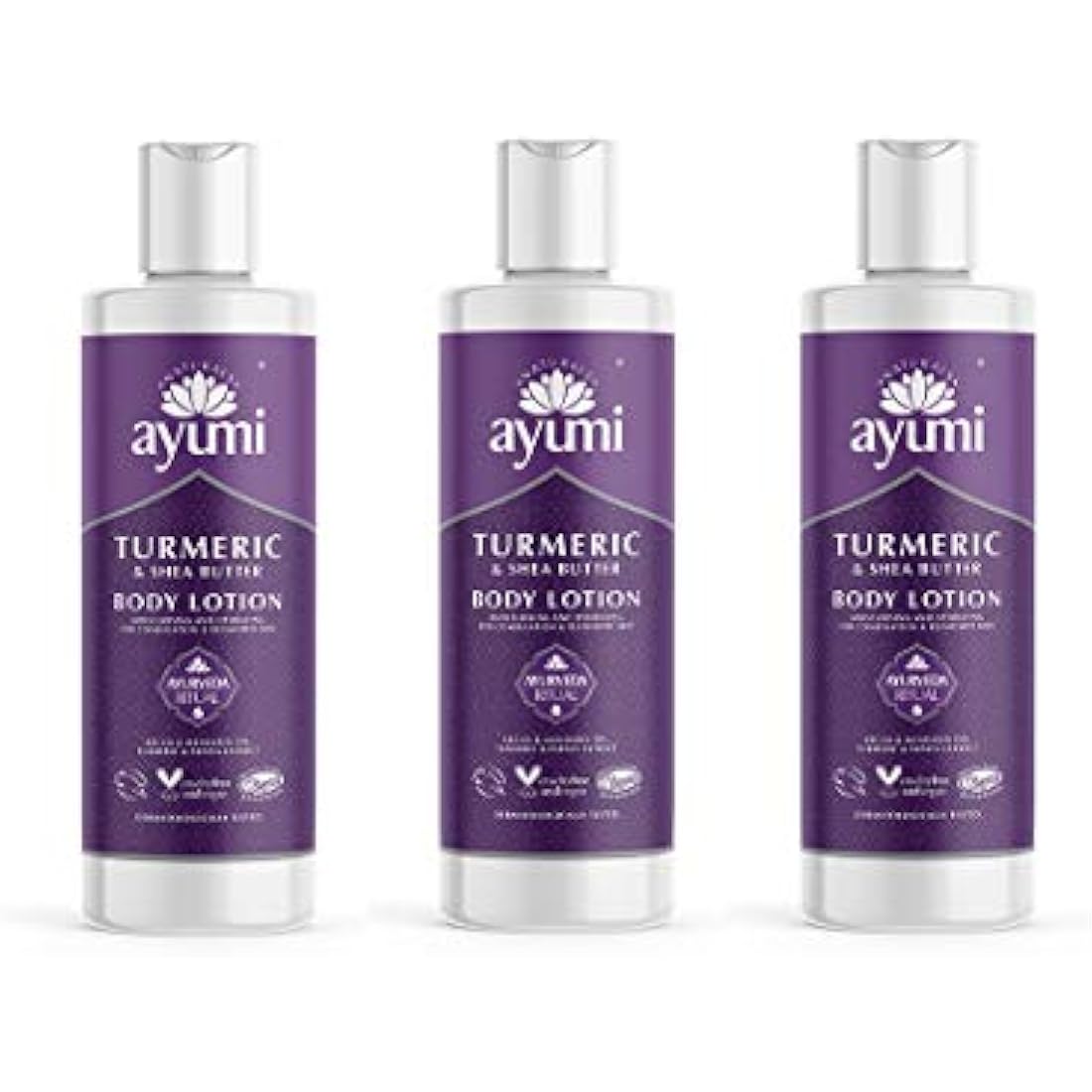 Ayumi Turmeric Brightening Body Lotion with Vitamin C & Shea Butter