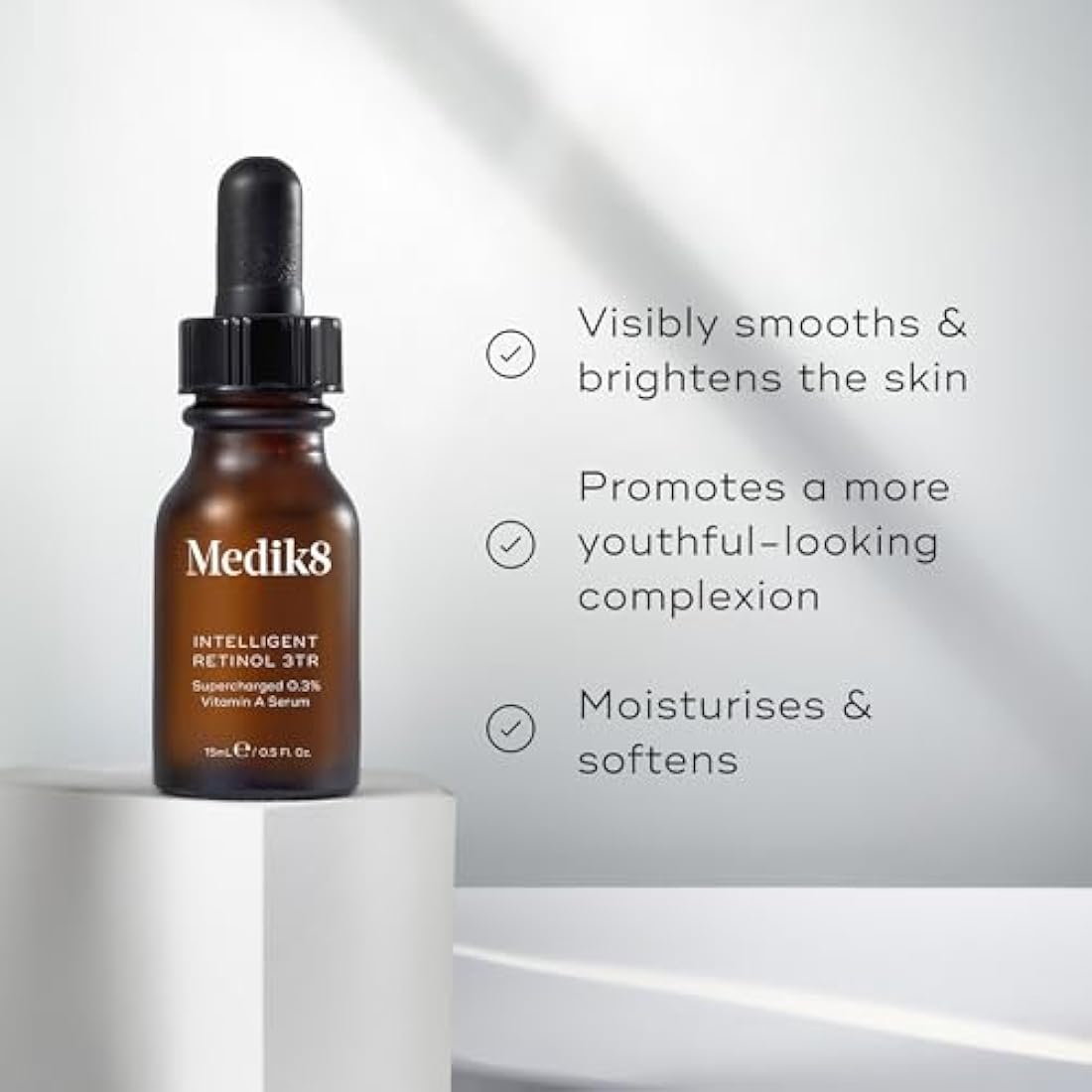 Medik8 Intelligent Retinol 6TR | Vitamin A Night Serum with Squalane - 15ml