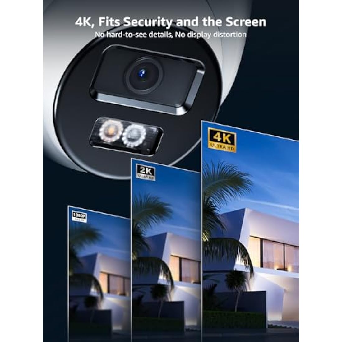 ANNKE 8MP 4K PoE Security Camera – Smart Human Detection & IP67 Outdoor