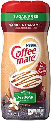 Coffee Mate Sugar Free Vanilla Caramel Powdered Creamer - 289.1g