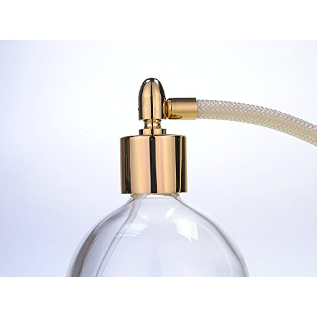 78ml Glass Perfume Atomizer Bottle with Ivory Tassel & Funnel