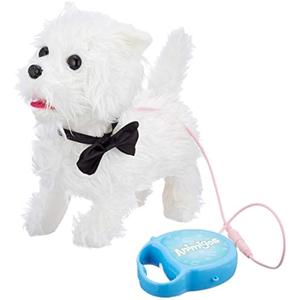 Tobar Walking and Barking Westie Puppy – Remote Control Interactive Toy