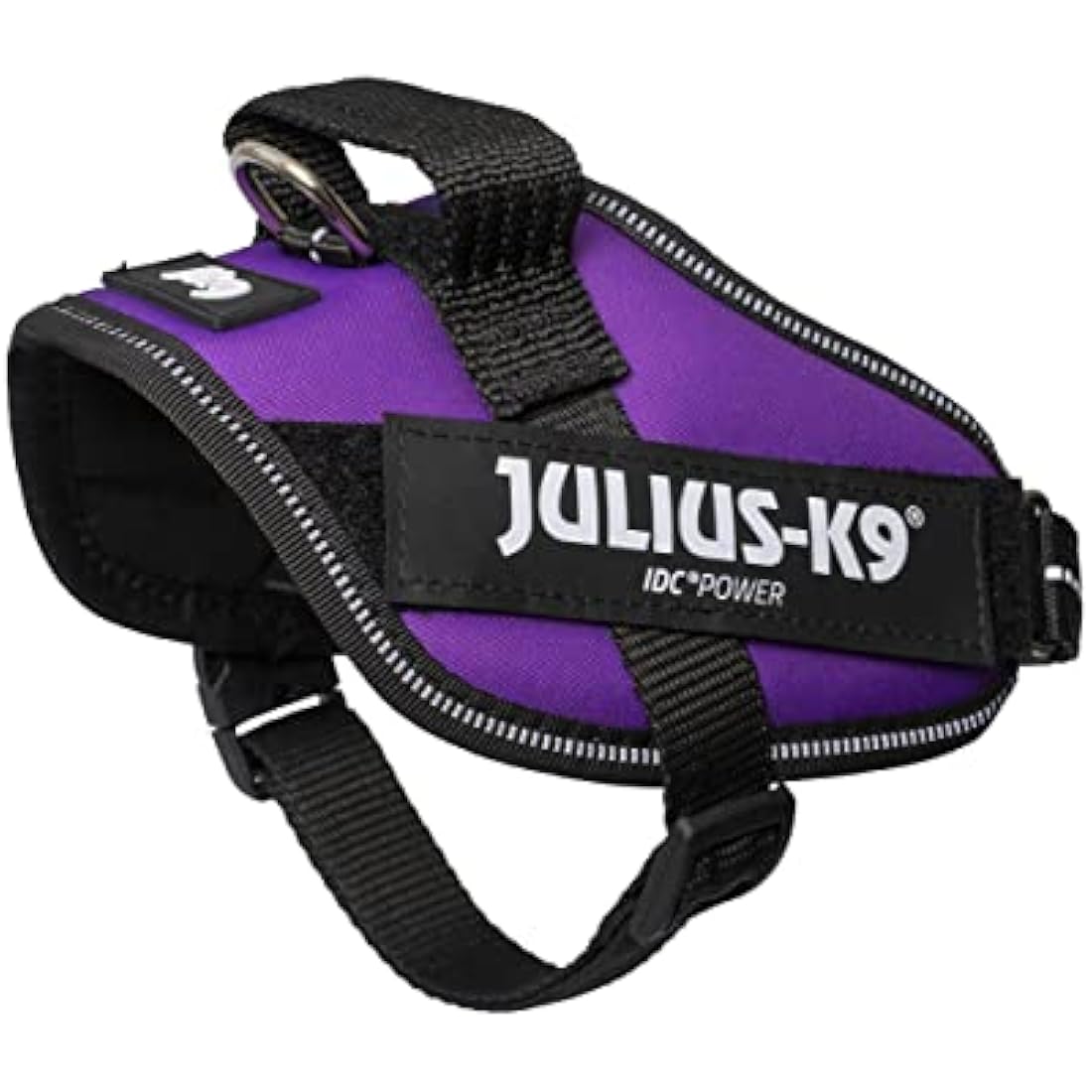 Julius-K9 IDC Powerharness | Reflective Dog Harness - Dark Purple, XS