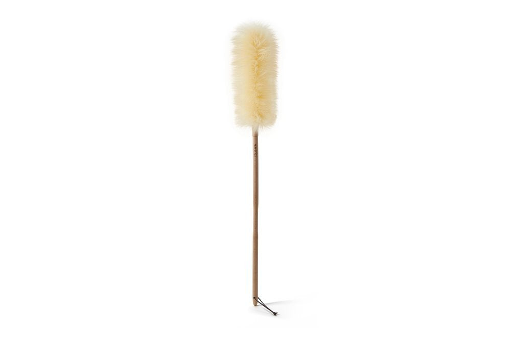 Jolof Store Lambswool & Beech Wood Duster – Italian Wool Cleaning Tool