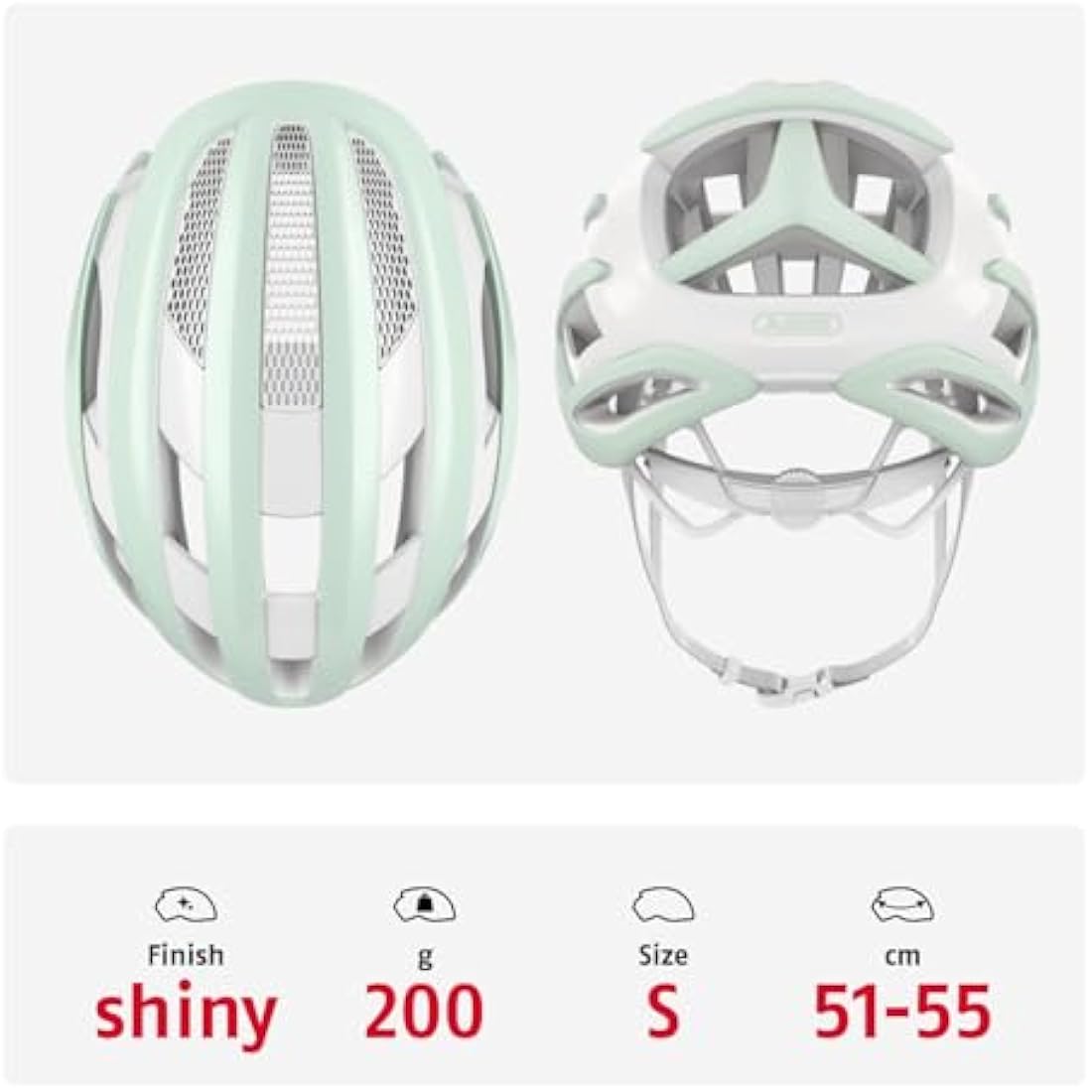 ABUS AirBreaker Road Bike Helmet – Lightweight Aerodynamic Cycling Gear