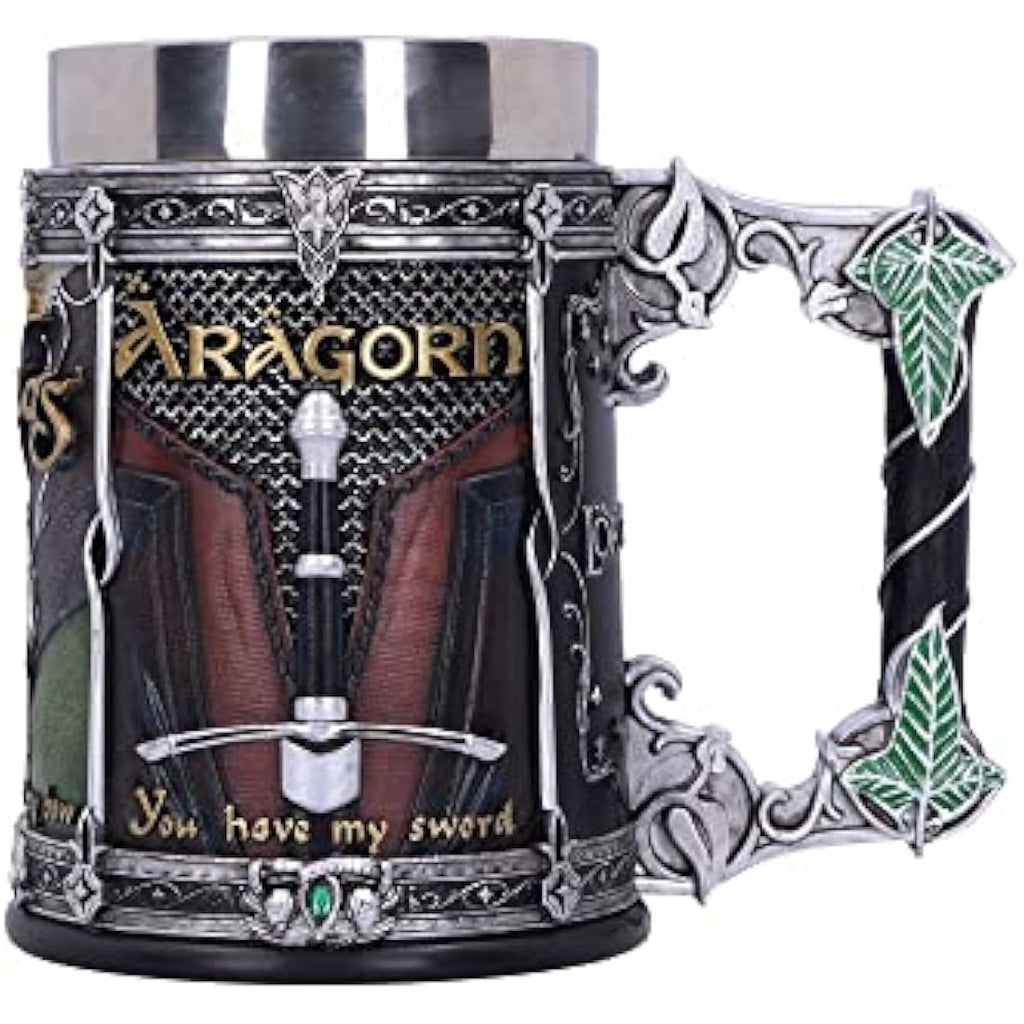 Nemesis Now Lord of The Rings The Fellowship Tankard - 15.5cm Collectible