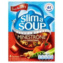 Batchelors Slim A Soup Minestrone - Low Calorie Instant Soup (9 Pack)