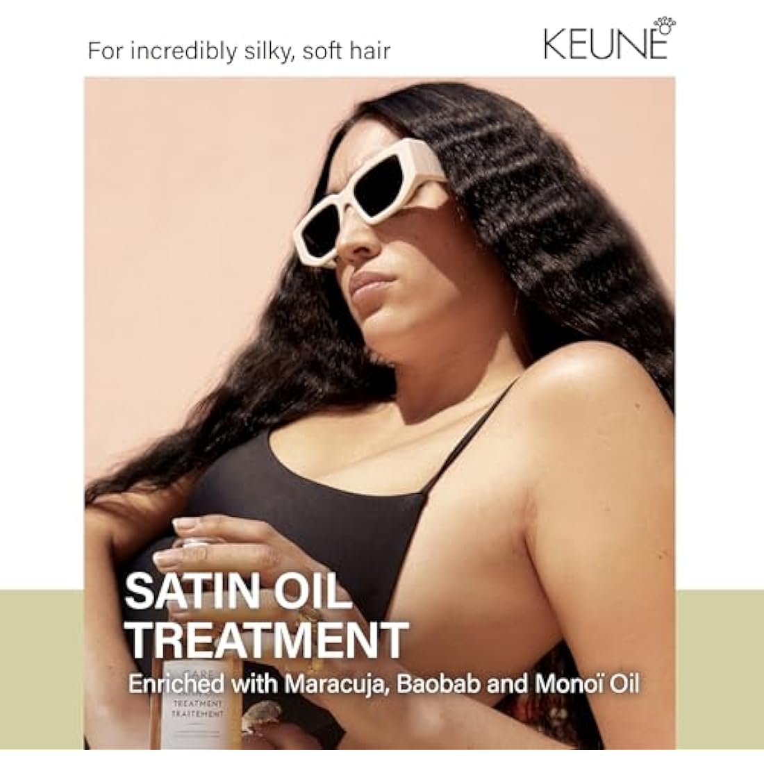 Keune Care Satin Oil Treatment | Illuminating Hair Oil for Dull Hair - 95ml