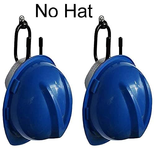 AUXPhome Hard Hat Rack Hard Hat Holder Storage Hanger Hard Hat Wall Mount Hard Hat Organizer Hard Hat Display - No Hard Hat -2/PK - Screws Included - image 3