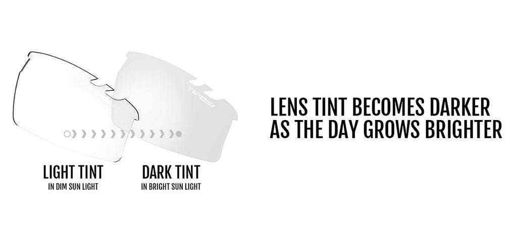 Tifosi Crit Photochromic Sport Sunglasses – Crystal Black Light Night