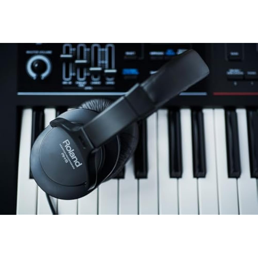 Roland RH-5 Over-Ear Closed-Back Monitor Headphones for Studio