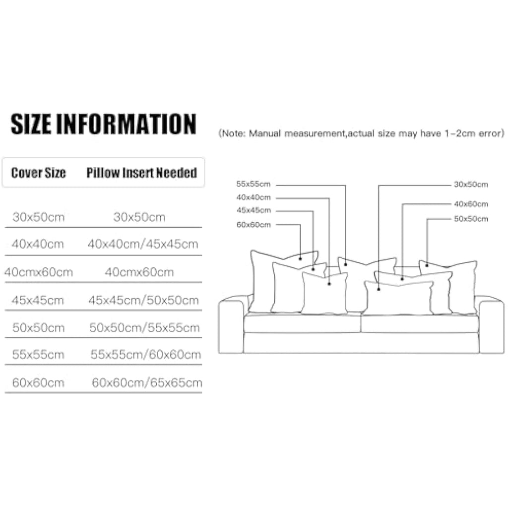 Jotom Waterproof Outdoor Cushion Inserts - 18x18 Inch Pillow Pads (Set of 4)