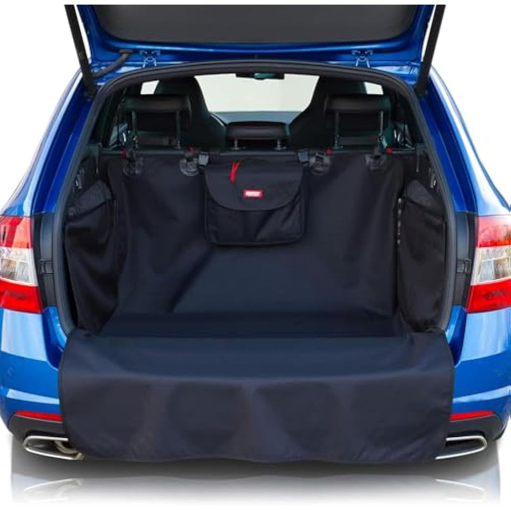 BARTSTR Universal Dog Car Boot Protector – Waterproof Mat with Bumper Guard