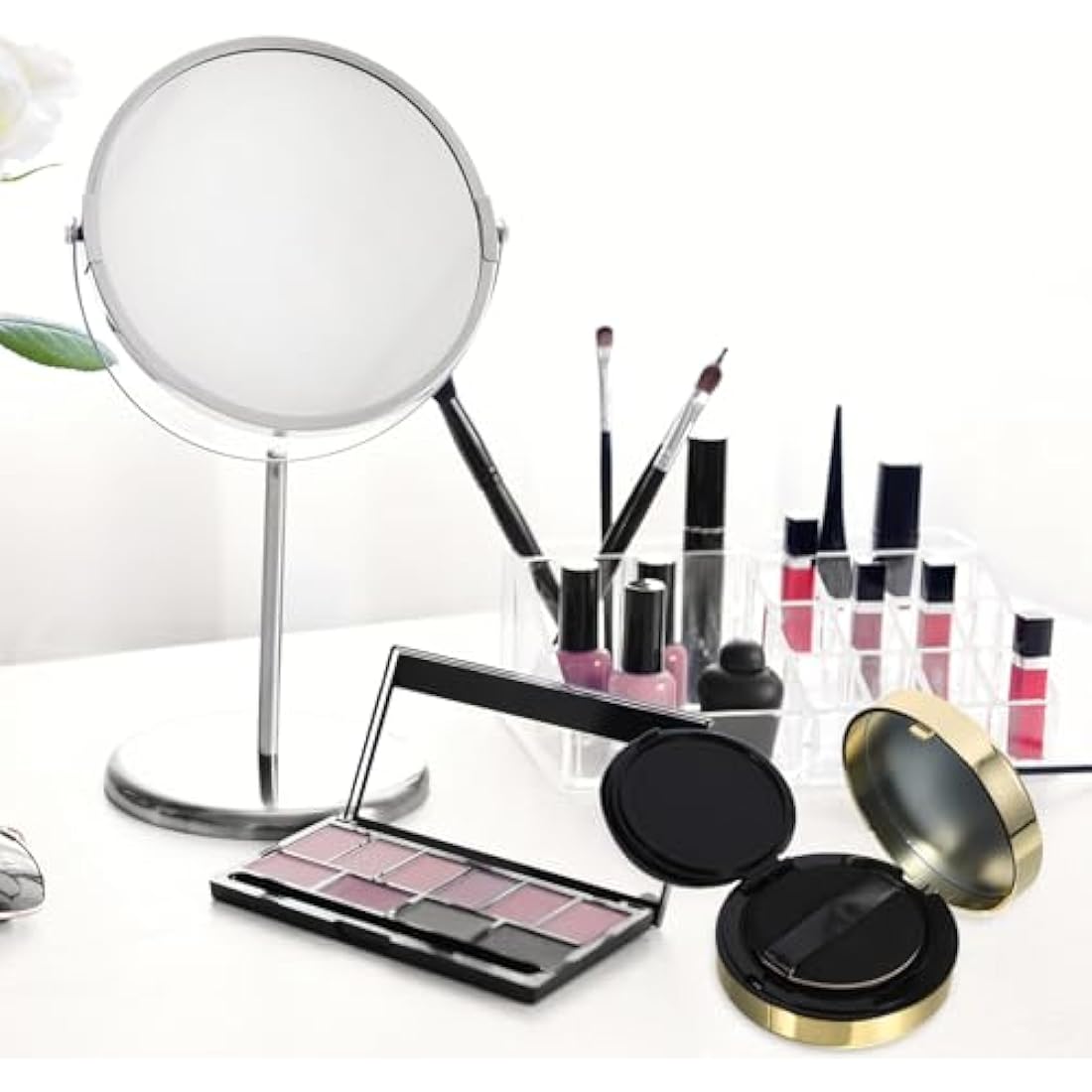 Refillable Cushion Foundation Case – Compact Makeup Powder Box