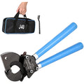 Dechengbao J40 Ratchet Cable Cutter – Heavy Duty 400mm² Copper Wire Tool