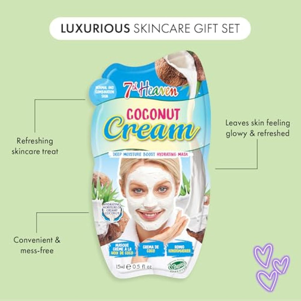 7th Heaven Bumper Box Face Mask Gift Set – 25 Pack Skincare Collection