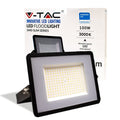 V-TAC 100W Outdoor LED Floodlight | Samsung Chip | IP65 Black - 8200lm