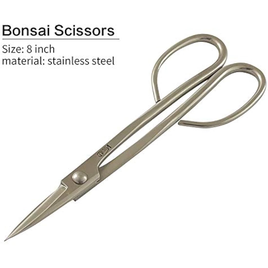 Jolof Store 6-Piece Stainless Steel Bonsai Tool Set with 210mm Cutters