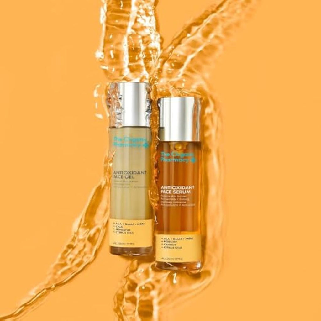 The Organic Pharmacy Antioxidant Face Duo – Anti-Ageing Gel & Serum