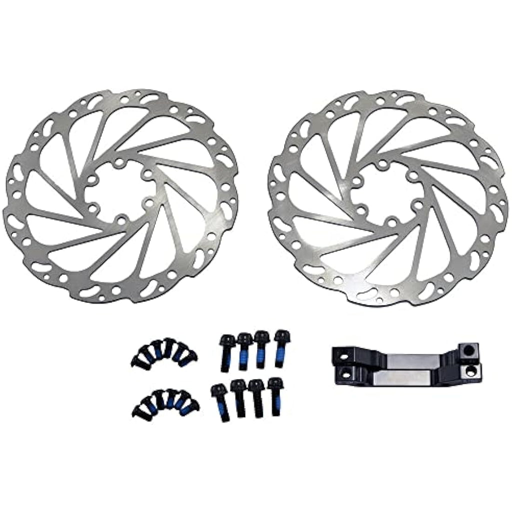 Juin Tech M1 Hydraulic Disc Brake Set - Dual-Piston MTB E-Bike Brakes