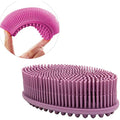 Jolof Store Silicone Body Brush | Double-Sided Soft Back Scrubber