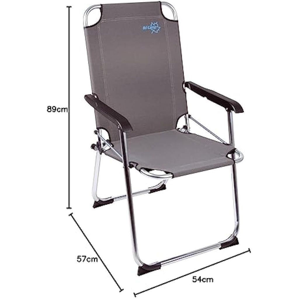 Bo-Camp Copa Rio Classic Aluminum Folding Chair – Lightweight & Compact