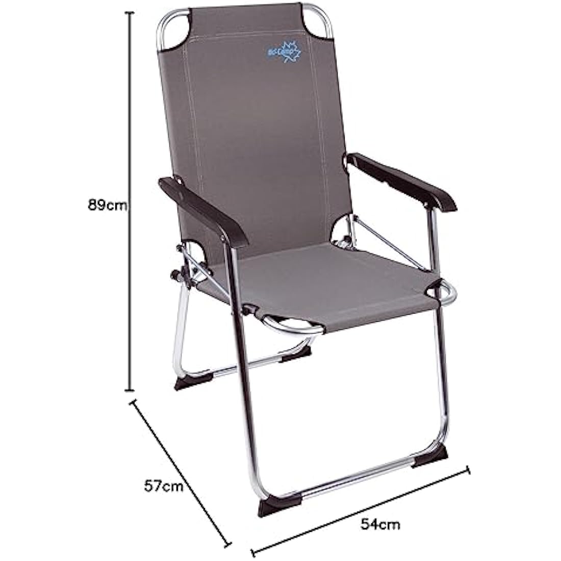 Bo-Camp Copa Rio Classic Aluminum Folding Chair – Lightweight & Compact