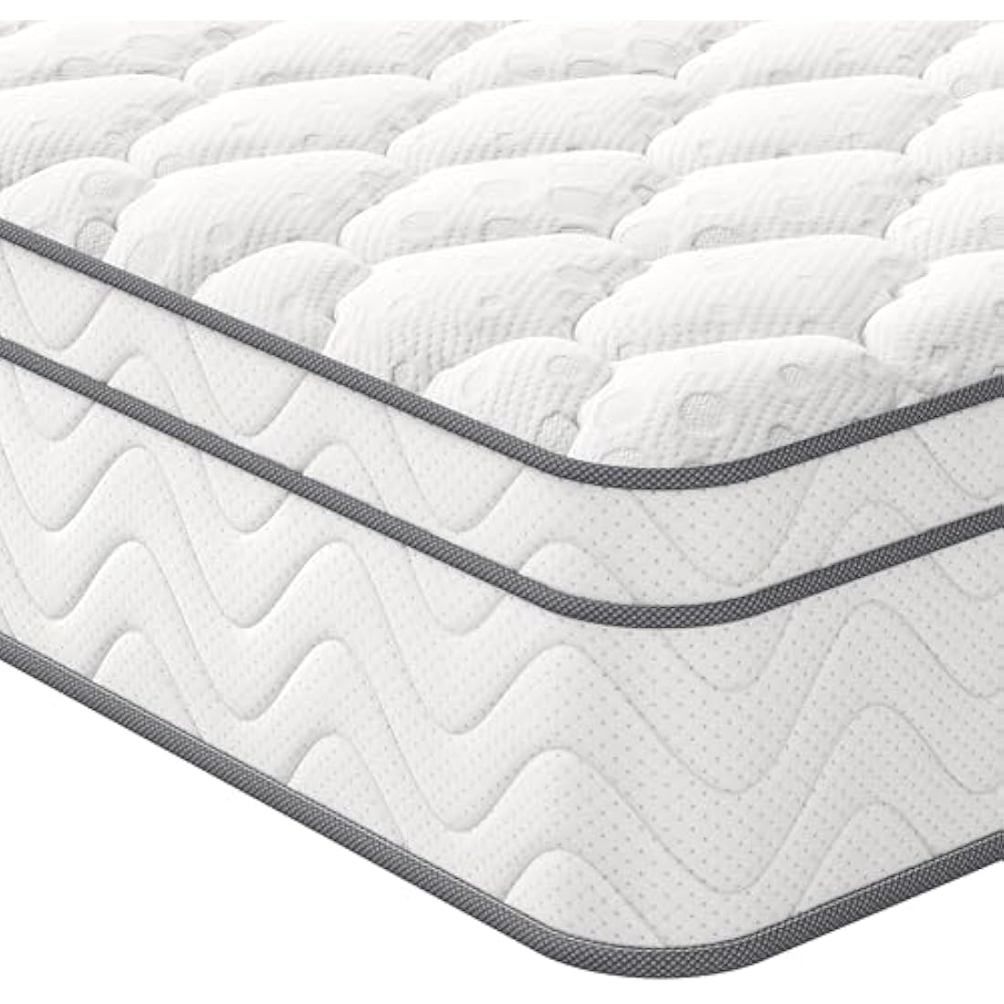Vesgantti Small Single Hybrid Mattress – 7-Zone Pocket Spring, 10.3 Inch