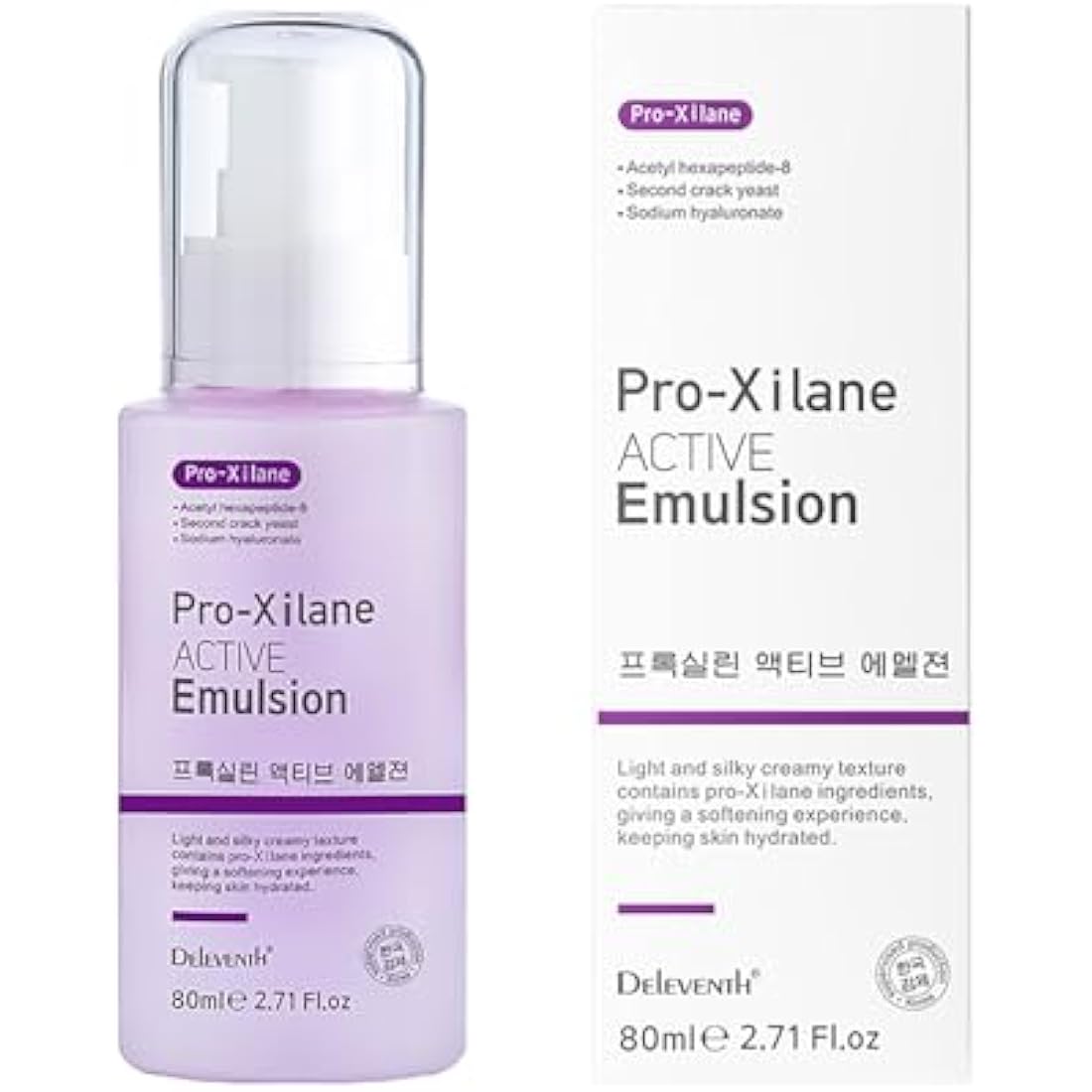 DEleventh Pro-Xilane Active Emulsion 80ml | Anti-Aging & Wrinkle Repair
