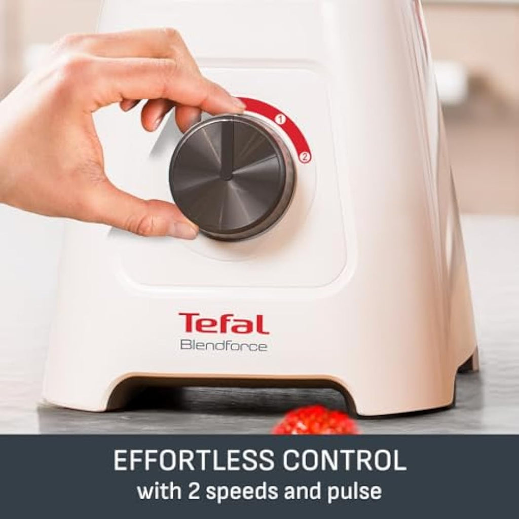 Tefal Blendforce II Blender – 600W Ice Crusher with 2L Plastic Jug