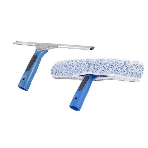 Ettore ProGrip Window Cleaning Kit – Professional Squeegee & Washer