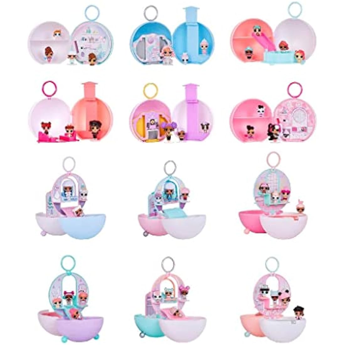 LOL Surprise OMG Mini Family Collection – Miniature Doll Playset