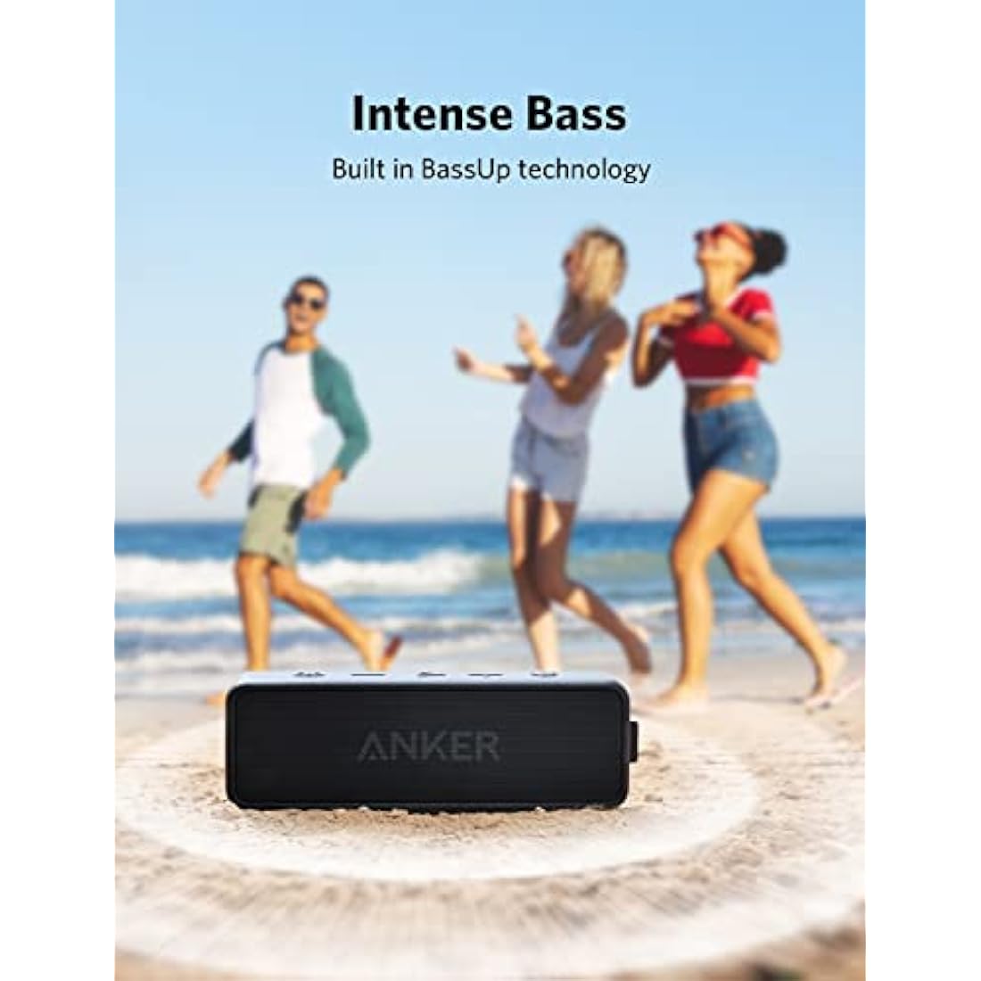 Anker Soundcore 2 Portable Bluetooth Speaker | IPX7 Waterproof – 12W
