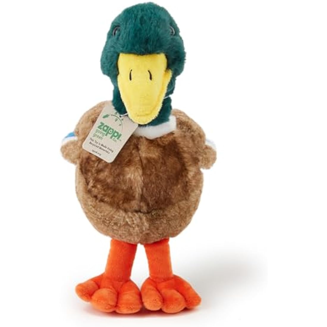 Zappi Co Mallard Duck Plush Toy | 30cm Eco-Friendly Stuffed Animal
