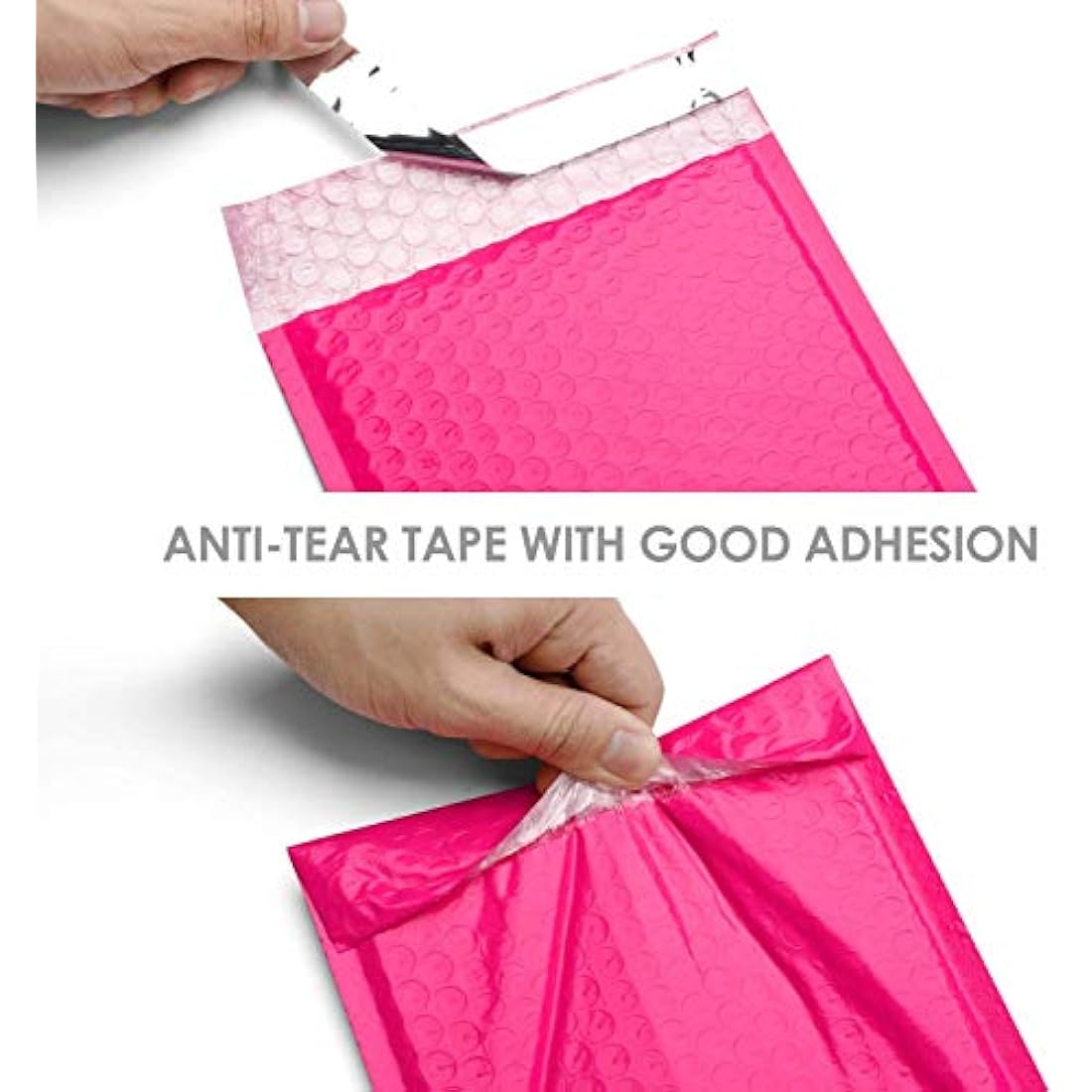 Switory Pink Bubble Mailers | 50 Pack A5 Padded Poly Envelopes 6x10"