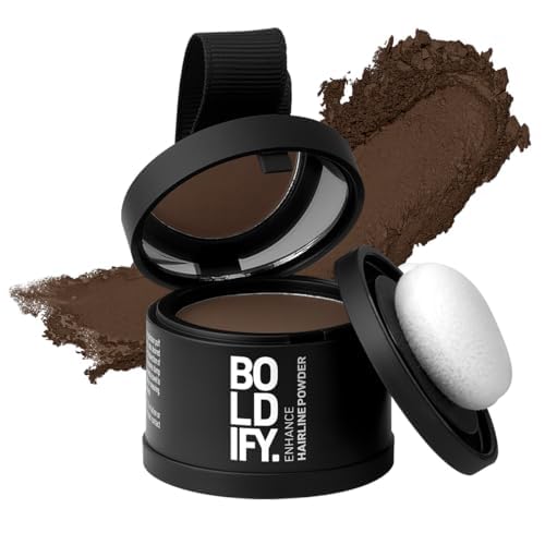 BOLDIFY Hairline Powder | Root Touch Up & Gray Coverage Hair Concealer