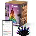Nanoleaf Smart Holiday String Lights | 300 RGB LEDs, Music Sync & Matter