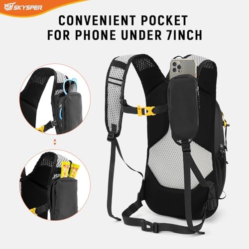 SKYSPER 15L Hiking Backpack – Lightweight Breathable Travel Daypack