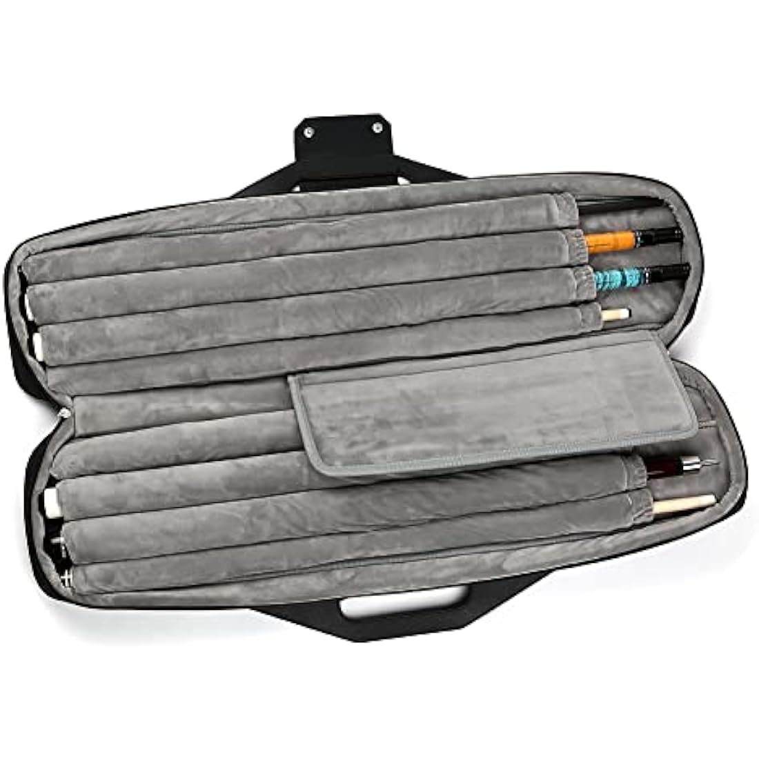 MangoRun 4x4 Pool Cue Case | Waterproof Oxford Billiard Bag