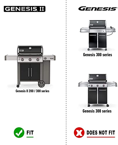 Onlyfire Stainless Steel Rotisserie Kit for Weber Genesis II 200/300