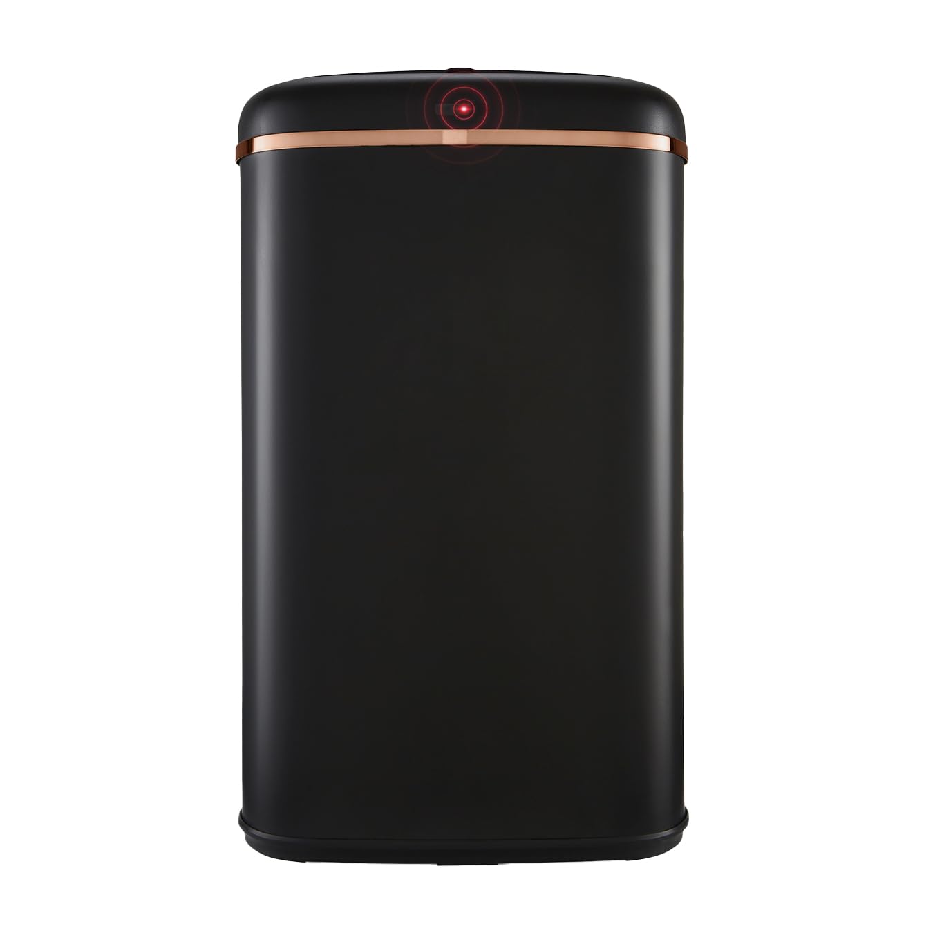 Tower Cavaletto Square Sensor Bin - 58L Large Kitchen Waste Bin, Black