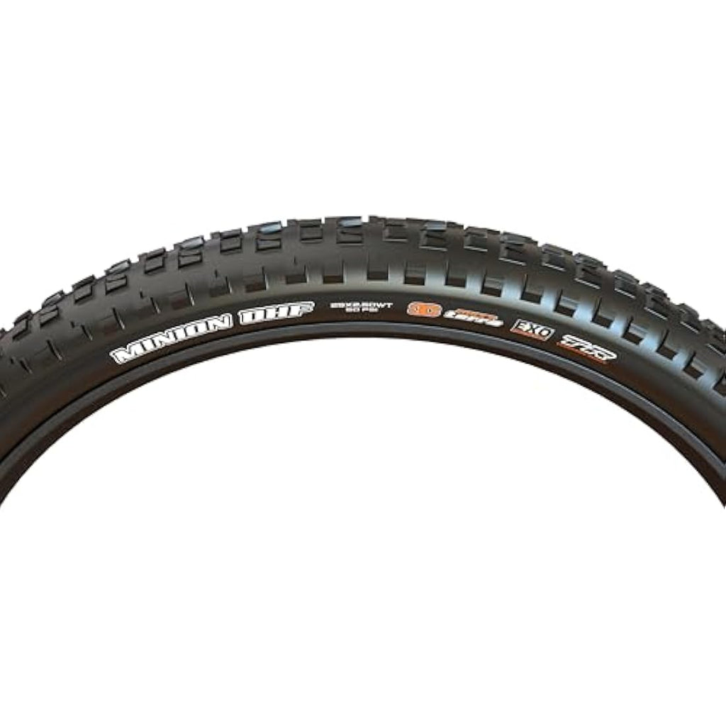Maxxis Minion DHF MTB Tire – 26 x 2.35 Butyl 42a Folding Trail Tyre