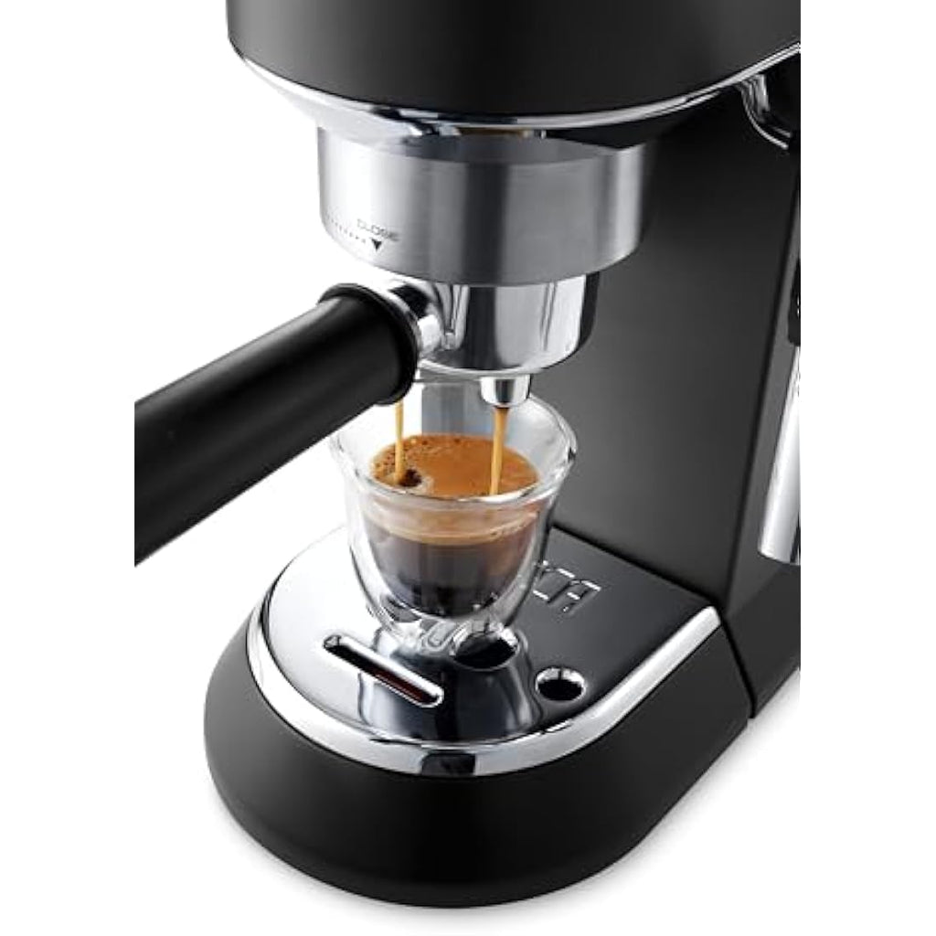 De'Longhi Dedica Style Espresso Machine - EC685BK Coffee Maker, Black